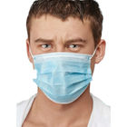 皮の快適な友好的な抗菌性のマスクの低い呼吸抵抗 サプライヤー