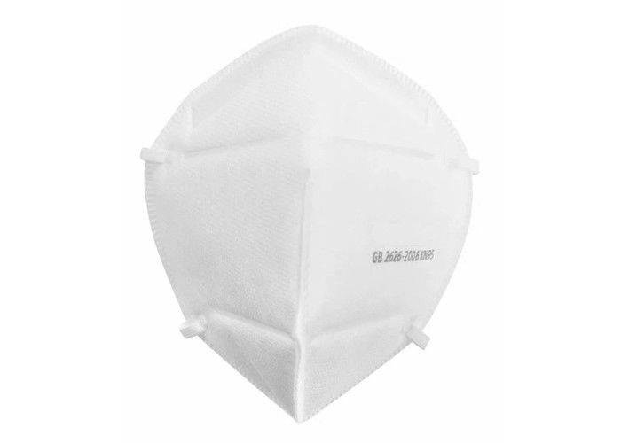 N95によって折られる塵の保護マスク、産業マスク白い色BFE 95% - 99% サプライヤー