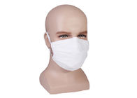 塵の証拠の快適な3つの層マスク白い色使い捨て可能なEarloopはマスクを サプライヤー